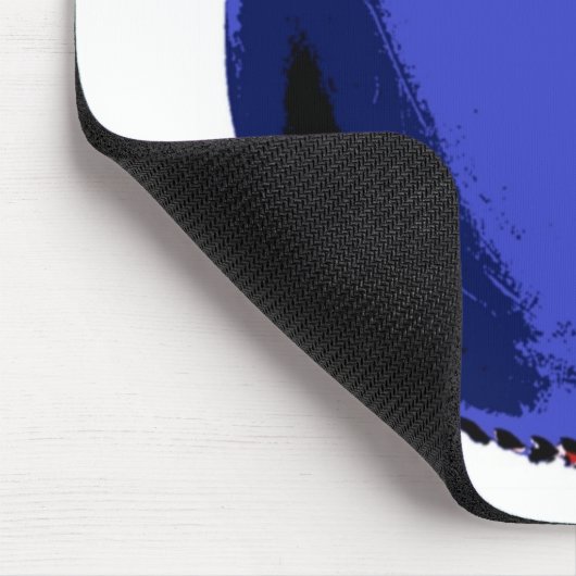 Pop Art Baseball Mousepad (Ecke)