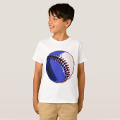 Pop Art Baseball T-Shirt (Vorne ganz)