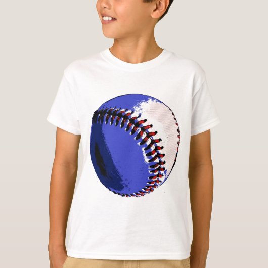 Pop Art Baseball T-Shirt (Vorderseite)