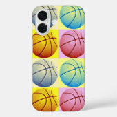 Pop Art Basketball Case-Mate iPhone Hülle (Rückseite)