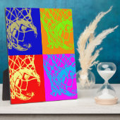 Pop Art Basketball Fotoplatte (Seite)