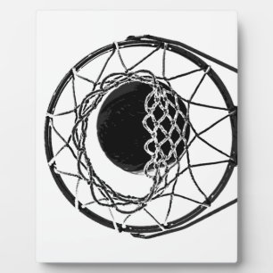 Pop Art Basketball Fotoplatte