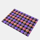 Pop-Art Basketball Fußmatte (Schrägansicht)