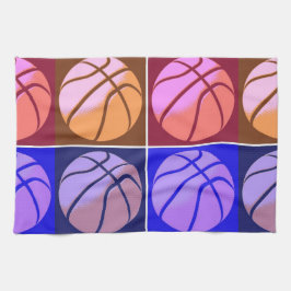 Pop Art Basketball Handtuch