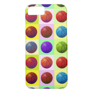 Pop Art Basketball iPhone 7 Fall Case-Mate iPhone Hülle