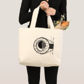 Pop Art Basketball Jumbo Stoffbeutel (Vorderseite (Produkt))