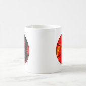 Pop Art Basketball Kaffeetasse (Mittel)