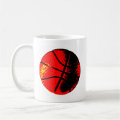 Pop Art Basketball Kaffeetasse (Links)