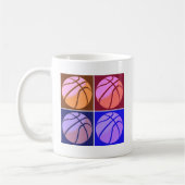 Pop Art Basketball Kaffeetasse (Links)