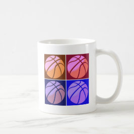 Pop Art Basketball Kaffeetasse