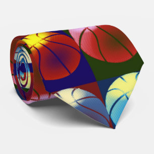 Pop Art Basketball Krawatte
