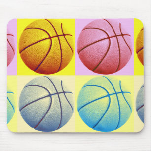 Pop Art Basketball Mousepad