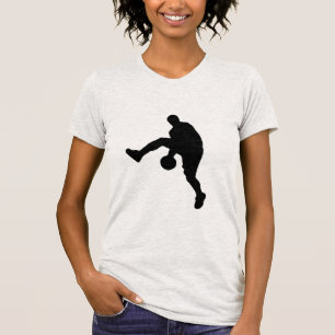 Pop Art Basketball Player Silhouette T-Shirt