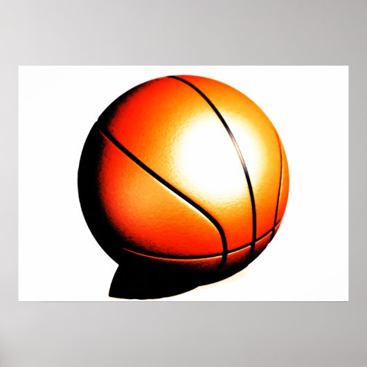 Pop Art Basketball Poster (Vorne)
