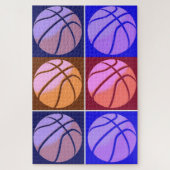 Pop Art Basketball Puzzle (Vertikal)