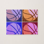 Pop Art Basketball Puzzle (Horizontal)