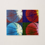 Pop Art Basketball Puzzle (Horizontal)