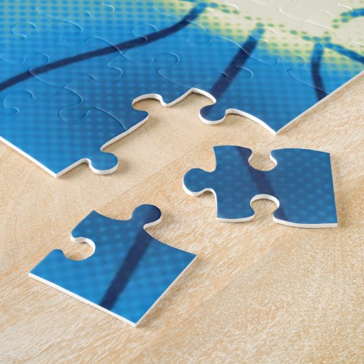 Pop Art Basketball Puzzle (Seite)