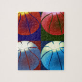 Pop Art Basketball Puzzle (Vertikal)