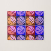 Pop Art Basketball Puzzle (Horizontal)