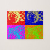 Pop Art Basketball Puzzle (Horizontal)