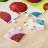 Pop Art Basketball Puzzle (Seite)