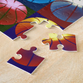 Pop Art Basketball Puzzle (Seite)
