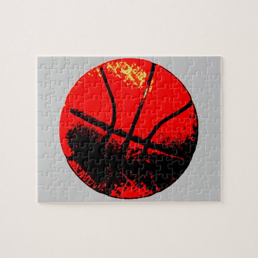 Pop Art Basketball Puzzle (Horizontal)