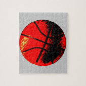 Pop Art Basketball Puzzle (Vertikal)