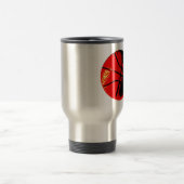 Pop Art Basketball Reisebecher (Mittel)