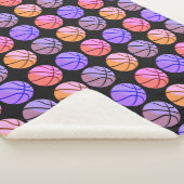Pop-Art-Basketball Sherpadecke (3/4)