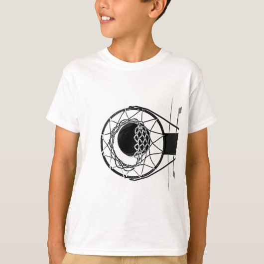 Pop Art Basketball T-Shirt (Vorderseite)