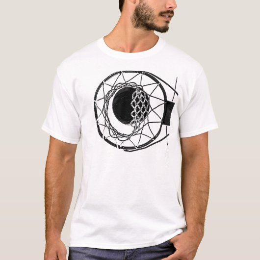 Pop Art Basketball T-Shirt (Vorderseite)