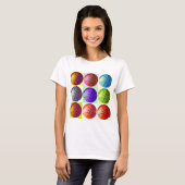 Pop Art Basketball T-Shirt (Vorne ganz)
