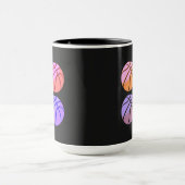 Pop-Art-Basketball Tasse (Zentrum)