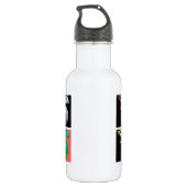 Pop Art Basketball Trinkflasche (Rückseite)