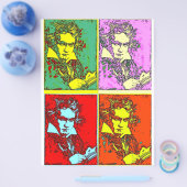 Pop-Art Beethoven Flyer (Einzeln)