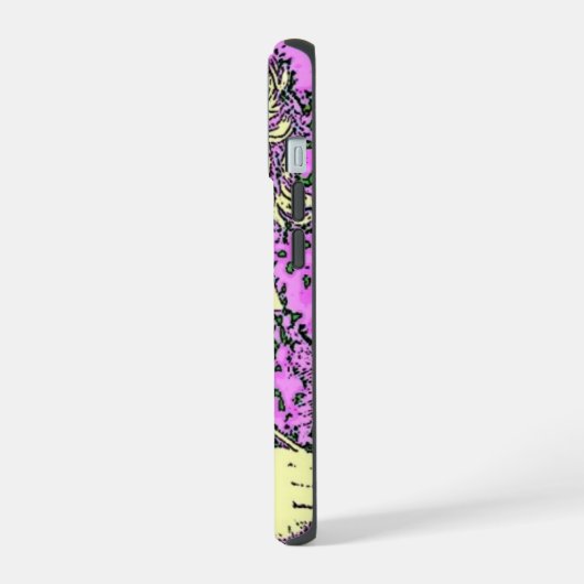 Pop-Art Beethoven iPhone 15 Hülle (Linke Seite)