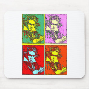 Pop-Art Beethoven Mousepad