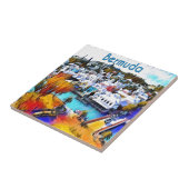 Pop Art Bermuda Fliese (Seite)