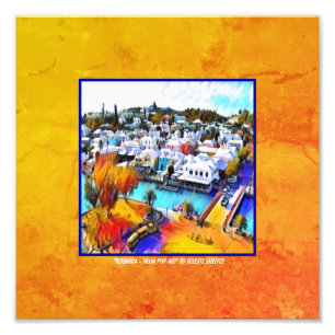 Pop Art Bermuda Fotodruck