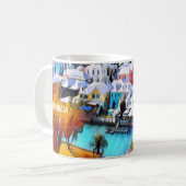 Pop Art Bermuda Kaffee Tasse (Vorderseite Links)