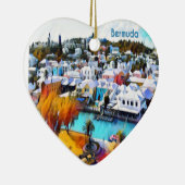 Pop Art Bermuda Keramik Ornament (Rechts)