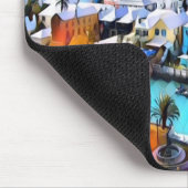 Pop Art Bermuda Mousepad (Ecke)