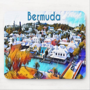 Pop Art Bermuda Mousepad