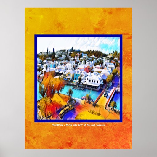 Pop Art Bermuda Poster (Vorne)