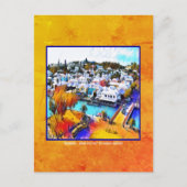 Pop Art Bermuda Postkarte (Vorderseite)