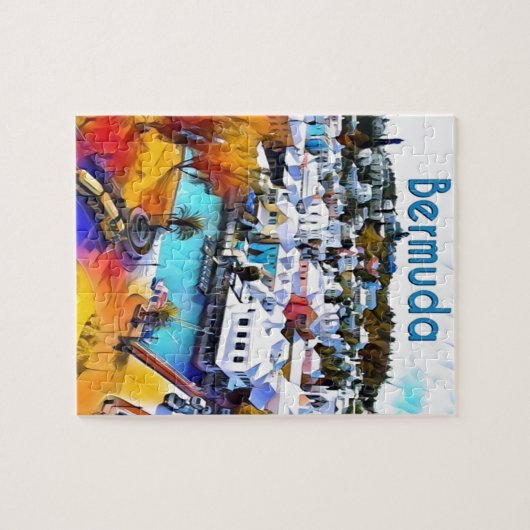 Pop Art Bermuda Puzzle (Horizontal)