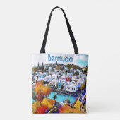 Pop Art Bermuda Tasche (Rückseite)
