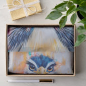 Pop Art Bird, Bold & Vibrannt DJ2R Decoupage Seidenpapier (Geschenk)